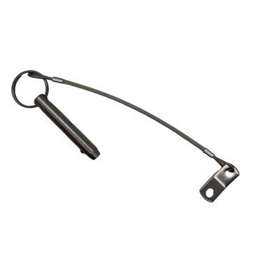 Gooseneck Fast Pin with Lanyard (3/8 inch)