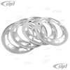 ACC-C10-6736 - BEAUTY RINGS 4 PC SET  BEETLE 66-67 TYPE 3 62-65   - SOLD SET