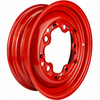 ACC-C10-6620-SMRD - STOCK SMOOTHIE 5X205MM 5 BOLT STEEL WHEEL - HOT ROD RED - 15X4-1/2 (3-3/4 INCH BACK SPACING) HUBCAP SOLD SEPARATELY - BEETLE 52-67 GHIA 56-65 T-3 62-65 BUS 52-73 - SOLD EACH