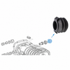VWC-020-301-261-A - 020301261A - GERMAN - SHIFT ROD BOOT - VANAGON 83-91 - RABBIT/GOLF/JETTA 74-81 - SOLD EACH
