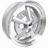 ACC-C10-6657 - SILVER RADER STYLE WHEEL - RAIDER - 15 INCH X 5 INCH - 5 X 205MM BOLT WHEEL (3.75 IN. BACKSPACE) - SOLD EACH