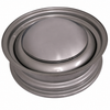 ACC-C10-6620-SMSL - STOCK SMOOTHIE 5X205MM 5 BOLT STEEL WHEEL - PAINTED SILVER - 15X4-1/2 (3-3/4 INCH BACK SPACING) HUBCAP SOLD SEPARATELY - BEETLE 52-67 GHIA 56-65 T-3 62-65 BUS 52-73 - SOLD EACH