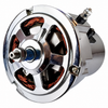 VWC-043-903-023-AC85 - 043903023A - NEW 85 AMP CHROMED ALTERNATOR - HIGH OUTPUT REPLACEMENT FOR BEETLE 73-79 - GHIA 73-74 (CUSTOM UPGRADE FOR 15-1600CC BEETLE STYLE ENGINE) - SOLD EACH