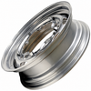VWC-111-601-025-E - 111601025E - STOCK STEEL WHEEL - 5X205MM 5 LUG/BOLT - PAINTED SILVER - 15X4-1/2 - 3-3/4 INCH BACK SPACING - BEETLE 52-67 - GHIA 56-65 - TYPE-3 62-65 - SOLD EACH