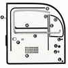 A48-8313-68 - COMPLETE DELUXE DOOR SEAL KIT FOR LEFT AND RIGHT DOORS - WITH NEW TOOLING GERMAN TRIM FRAMES - WITH BRAZILIAN OUTER DOOR SEALS - BEETLE 1968 - SOLD KIT