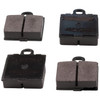 VWC-111-698-151-A - 111698151A - OE QUALITY - 15MM THICK BRAKE PADS SINGLE PIN - GHIA 67-72-1/2 - SOLD SET OF 4