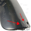 VWC-111-821-306-P - 111821306P - IGP BRAZIL - FENDER - REAR RIGHT - ALL BEETLE 46-67 EURO VERSION WITHOUT OVER RIDER HOLE - MUST READ NOTES BELOW BEFORE PURCHASING - SOLD EACH