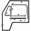 A48-8352 - COMPLETE GERMAN QUALITY - DOOR SEAL KIT - FOR BOTH LEFT AND RIGHT DOORS -  MOSTLY GERMAN AND SEALS (BUT NOT ALL) - BUS 68-79 SEE NOTES ABOUT 1968 BUS - SOLD KIT