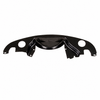 ACC-C10-6211 - EMPI 8938 - BLACK LARGE REAR PULLEY TIN WITH HEAT HOLES - WITH HEAT RISER HOLES - BEETLE 66-74 - GHIA 66-74 - BUS 65-71 - SOLD EACH