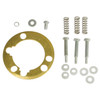 VWC-113-498-602-WKIT - STOCK STEERING WHEEL KIT - SILVER / BEIGE - BEETLE SEDAN 62-71- BEETLE CONV. 62-70 - GHIA 62-71 - TYPE-3 62-71 (DOES NOT INCLUDE CANCELLATION RING) - REF.#'s 311-498-651 - 113415651A - 79-4006 - SOLD KIT