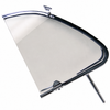 VWC-113-837-606-A - 113837606A - EXCELLENT REPRODUCTION - CHROME VENT WINDOW FRAME WITH GLASS AND LATCH - RIGHT - BEETLE 56-64 - SOLD EACH