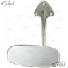 VWC-113-857-511-P - (113857511P) - NICE REPRODUCTION - CHROME INTERIOR REAR VIEW MIRROR - BEETLE SEDAN 65-67 - SOLD EACH