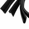VWC-113-863-100-PR - 113863100 - MADE IN GERMANY - PAIR OF CARPET PLASTIC BEADINGS - BEETLE 69-79 - PAIR