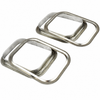 VWC-113-863-547-SET - 113863547 - EXCELLENT REPRODUCTION FROM GERMANY - SET OF HEATER OUTLET TRIM RINGS - ALUMINUM TRIMS AROUND THE OUTLETS - BEETLE 56-60 - SOLD 4 PIECE SET