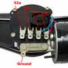VWC-113-989-955 - 113-955-113 - 113955113 - COMPLETE 12V WIPER MOTOR AND LINKAGE ASSEMBLY - BEETLE 58-66 (WITH MODIFICATION) BEETLE 67-77 - SUPER BEETLE 71-72 - SEE ALL SPECIAL NOTES - SOLD AS ASSEMBLY