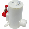 VWC-133-989-453-B - 133989453B - 12V WASHER BOTTLE KIT WITH PUMP - SUPER BEETLE 71-79 - WITH WIRING HARDWARE - SOLD KIT