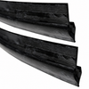 VWC-141-837-475-CPR - 141837475C - SCRAPERS - OUTSIDE WINDOW  RUBBER - LEFT AND RIGHT PAIR - GHIA 60-71 - SOLD PAIR