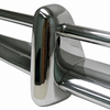 VWC-143-798-101 - (143798101) POLISHED STAINLESS STEEL - FRONT & REAR COMPLETE BUMPER SET WITH GUARDS & OVERRIDER BOWS - ASSEMBLY REQUIRED (MOUNTING HARDWARE NOT INCLUDED) - KARMANN GHIA 56-65 - SOLD SET