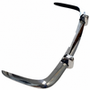 VWC-143-798-106 - (143798106) POLISHED STAINLESS STEEL - FRONT & REAR EURO STYLE COMPLETE BUMPER SET WITH GUARDS ONLY - ASSEMBLY REQUIRED (MOUNTING HARDWARE NOT INCLUDED) - KARMANN GHIA 70-71 - SOLD SET