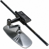 VWC-151-857-511-B - 151857511B - HIGH QUALITY REPRODUCTION - INTERIOR CHROME REAR VIEW MIRROR WITH VISOR ARMS - BEETLE CONVERTIBLE 58-63 - SOLD EACH