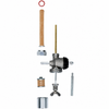 VWC-211-209-021-A - 211209021A - EXCELLENT REPRODUCTION - FUEL RESERVE TAP/VALVE WITH 6MM INLET TUBE COMPLETE WITH FILTER SCREEN AND SEALS - BEETLE 52-55 - BUS 52-55 - ALSO PORSCHE 356 (WITH BARNDOOR THRU CHASSIS # 20-117902) - SOLD EACH