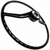 VWC-211-415-655 - 211415655 - NEW STOCK REPLACEMENT - BLACK STEERING WHEEL - INCLUDES HORN BUTTON - BUS 68-74 - SOLD EACH