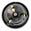 VWC-211-415-669 - 211415669 - BLACK HORN BUTTON WITHOUT CREST - BUS 55-67 - BEETLE 56-59 - SOLD EACH