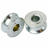 VWC-211-827-423-PR - 211827423 - PAIR OF ROLLERS - ENGINE LID AND SIDE COMPARTMENT - SUPPORT GUIDE ROLLERS - BUS CHASSIS #2142057948 TO 1973 - SOLD PAIR