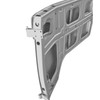 VWC-211-831-052-F - (211831052F) - SILVER WELD-THROUGH HIGH QUALITY SHEET METAL - RIGHT FRONT DOOR WITH HINGES - BUS - 64-67 - SOLD EACH