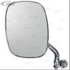 VWC-211-857-513-F - 211857513F - EXCELLENT REPRODUCTION - CHROME OUTSIDE MIRROR - LEFT - BUS 68-79 - SOLD EACH