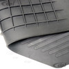 VWC-211-863-711-A - (211863711A) - TOP QUALITY REPRODUCTION - FRONT BLACK RUBBER FLOOR MAT - BUS 55-59 - ORIGINAL DESIGN - SOLD EACH