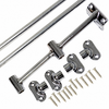 VWC-211-898-415 - JAIL BAR SET - REAR WINDOW (BARS STANDARD FINISH - CAN EASILY BE POLISHED) - VANAGON 80-92 - SOLD SET