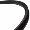 VWC-255-845-321 - 255845321 - GERMAN - SIDE MIDDLE WINDOW SEAL - WITH GROOVE FOR CHROME TRIM (SOLD SEP. C16-175-345) - VANAGON LEFT/RIGHT 80-84 - LEFT 85-91 - SOLD EACH