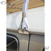 C13-15-2011-2SS - STAINLESS STEEL 2 BOW ROOF RACK WITH WOOD SLATS - BUS T2 50-79 - SOLD EACH