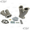 C13-45-1035 - EMPI - STAGE-2 MATCH PORTED DUAL 40-44 IDF/HMPX TALL MANIFOLD KIT - BEETLE STYLE DUAL PORT ENGINES - PAIR