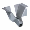 C24-211-703-631 - 211703631 - SILVER WELD-THROUGH HIGH QUALITY SHEET METAL - REAR JACK SUPPORT - FITS LEFT OR RIGHT - BUS 50-67 - SOLD EACH