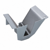 C24-211-703-631 - 211703631 - SILVER WELD-THROUGH HIGH QUALITY SHEET METAL - REAR JACK SUPPORT - FITS LEFT OR RIGHT - BUS 50-67 - SOLD EACH