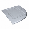VWC-211-813-164 - (211813164) - SILVER WELD-THROUGH HIGH QUALITY SHEET METAL - BATTERY TRAY - RIGHT SIDE UNDER BATTERY - BUS 50-67 - SOLD EACH
