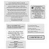 VWC-ZVW30B - WESTFALIA DECAL SHEET - Z-BED INSTRUCTIONS / POP-TOP WARNING / POP-TOP LOCK WARNING / TABLE STOWAGE WARNING / ICE BOX LABEL / FRIG VENTILATION WARNING / A.C. ELECTRICAL OUTLET COVER LABEL - SOLD EACH