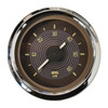 C34-EET1-1B52-01C - 0-6000 RPM TACHOMETER FOR 52MM DASH HOLE - ALL MODELS - BROWN FACE WITH CHROME BEZEL - REF.# 14-1132-0 - SOLD EACH