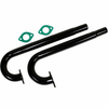 C13-3357 - B2-5100-0 - ACC-D-2510 - AC255303B - J-TUBES / J-PIPES - HEATER BOX REPLACEMENT PIPES - 1-3/8 INCH DIA. TUBING - ALL UPRIGHT ENGINES 13-1600CC - ALL BEETLE 63-74 - GHIA 63-74 - BUS 63-71 - SOLD PAIR