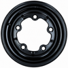 VWC-211-601-027-FBK - 211601027F - SWT BEST QUALITY - STOCK STEEL WHEEL - 14 X 5.0 INCH WIDE - 5X205MM BOLT PATTERN - HUBCAP CLIPS INCLUDED - PAINTED BLACK - BUS 55-70 - BRAZIL BUS 67-81 - VW THING 69-79 - SOLD EACH