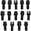 ACC-C10-6685-BLK - 14MM WHEEL HARDWARE KIT - BLACK ACORN BOLTS 16 PIECES - 4 BOLT WHEELS REQUIRING ACORN HARDWARE - ALL 4 WHEELS