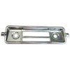 VWC-111-857-233-C - (111857233C) - CHROME RADIO FACE PLATE (OPENINGS: 88.9X18MM - 88.5X11MM) - BEETLE 58-67 - SOLD EACH