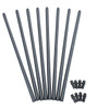 JC-9106-0 - JAYCEE 3/8 INCH RACING PUSHRODS - 11.5 INCH OVER ALL LENGTH WITH TIPS INSTALLED - CAN BE SHORTENED UP TO 1 INCH - SOLD SET