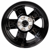 C32-6017FOO513041GB - CIP1 EXCLUSIVE 17 IN. X 6 IN. 911 STYLE ALUMINUM - 5X130MM - ET 28.6MM - HIGH GLOSS BLACK - CENTER CAPS INCLUDED - WHEEL HARDWARE EXTRA - SOLD EACH