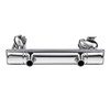 VWC-113-251-053-AKSS - 113251053A - STAINLESS STEEL MUFFLER 13-1600CC - TOP QUALITY - BEETLE 66-74 - GHIA 66-74  (EXCEPT 1974 CAL.) - SOLD EACH