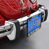 C38-BD-168G - FLAT-4 - LEFT / RIGHT BUMPER GUARDS - FRONT OR REAR BUMPER WITHOUT RUBBER DECO STRIP - BEETLE 68-73 - SOLD PAIR