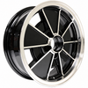 ACC-C10-6628 - 9697 - BRM REP. BLK WHEEL -BUS 71-79 - VANAGON 80-92 - 15 IN. x 5.5 IN. WIDE (5X112MM) - 15 X 5-1/2 - CENTER CAP AND MOUNTING HARDWARE IS SOLD SEPARATELY   - SOLD EACH
