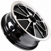 ACC-C10-6628 - 9697 - BRM REP. BLK WHEEL -BUS 71-79 - VANAGON 80-92 - 15 IN. x 5.5 IN. WIDE (5X112MM) - 15 X 5-1/2 - CENTER CAP AND MOUNTING HARDWARE IS SOLD SEPARATELY   - SOLD EACH